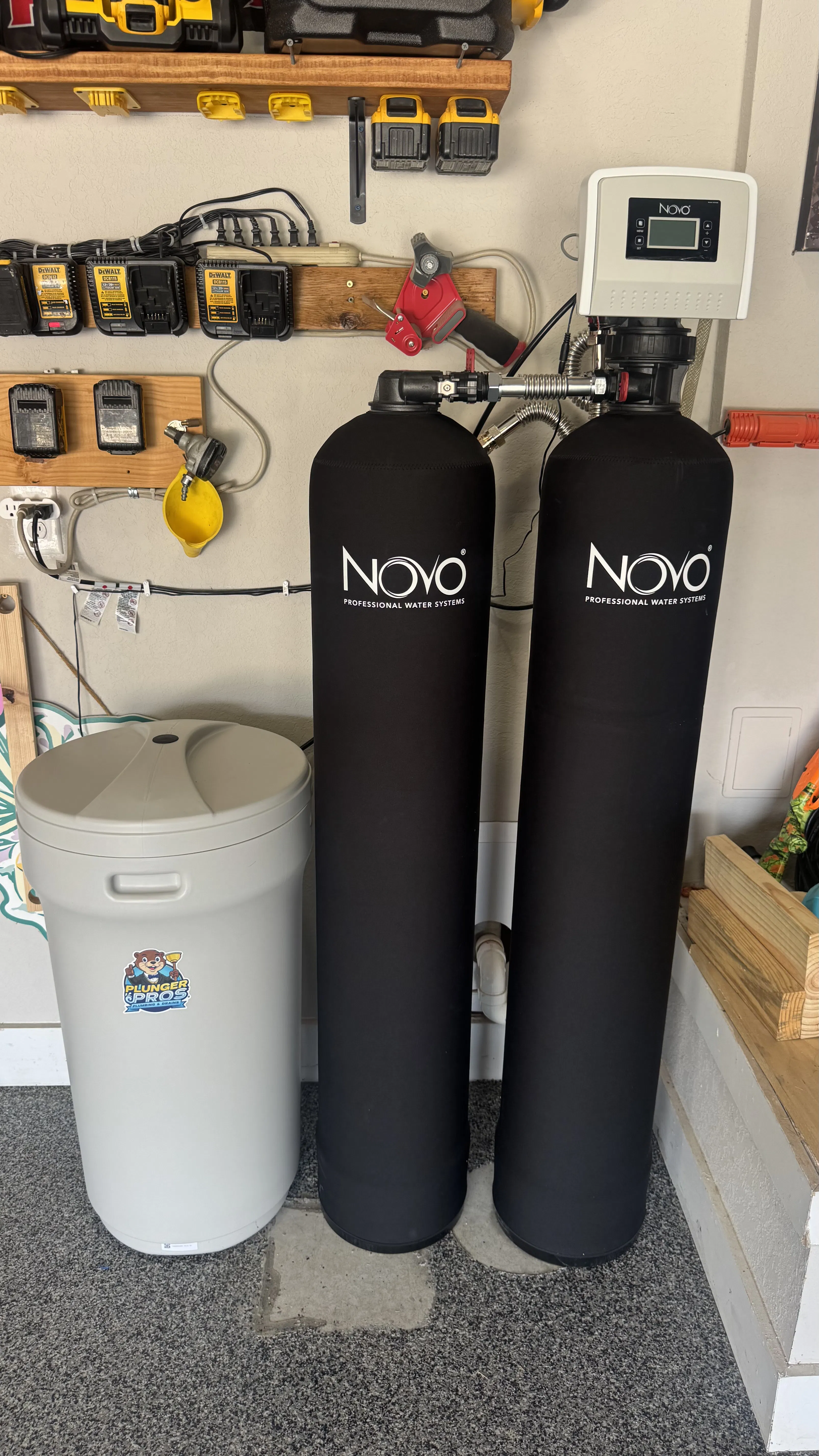 Project Water Softener and Carbon Filter Installation in New Braunfels image