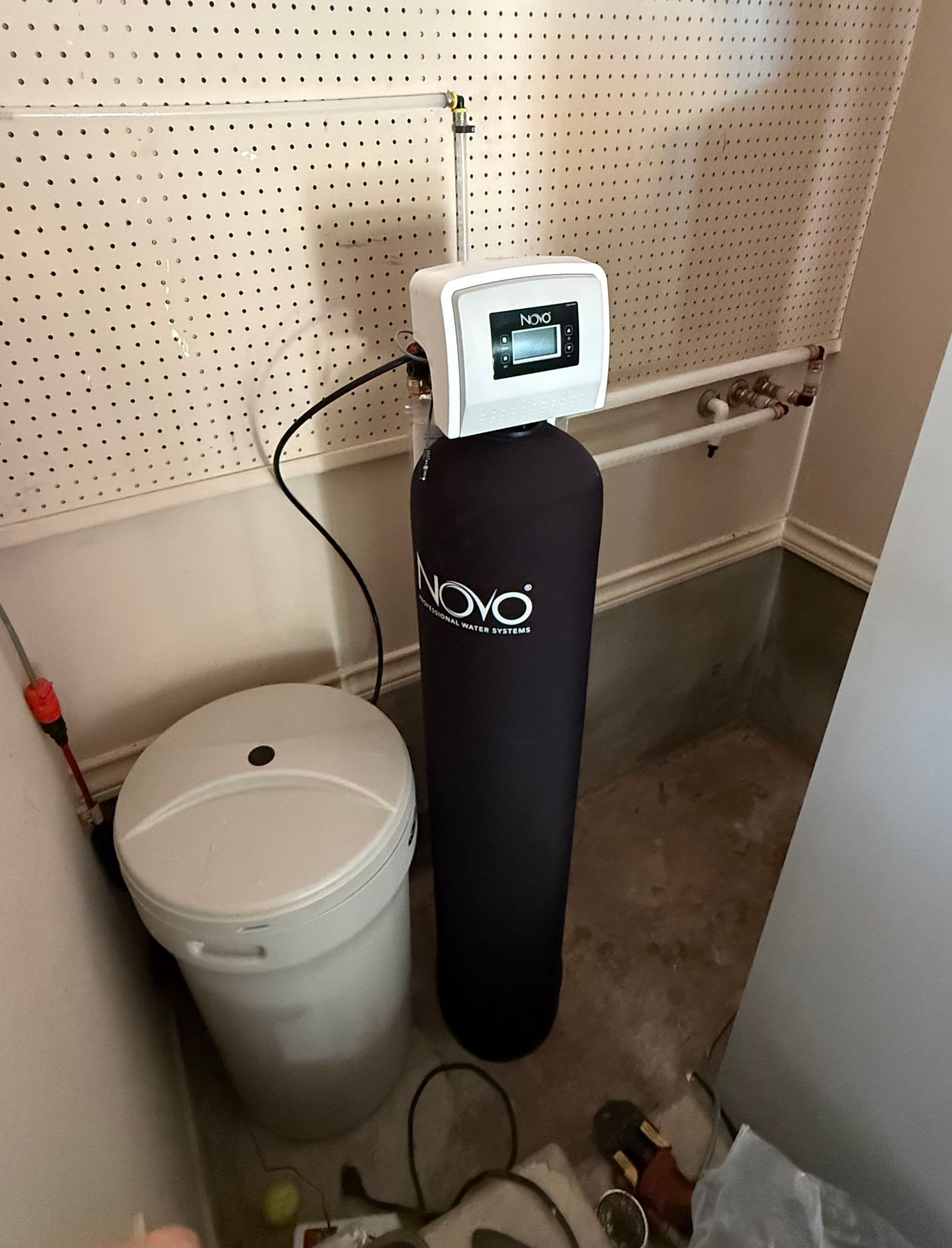 Project Water Softener Swap Fixes Low Pressure Problem in Stone Oak image