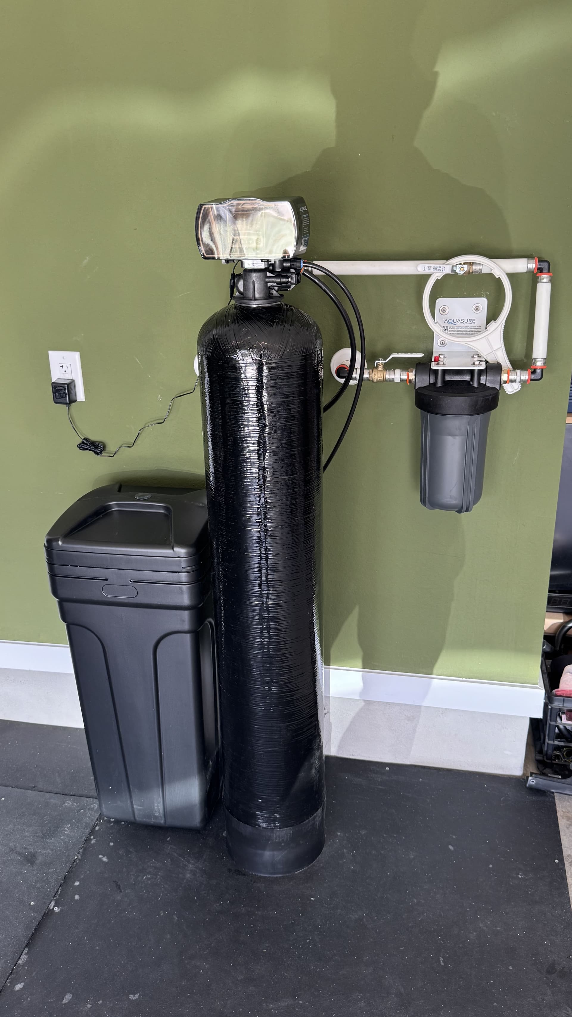 We Install Customer-Supplied Water Softeners and Filtration Systems