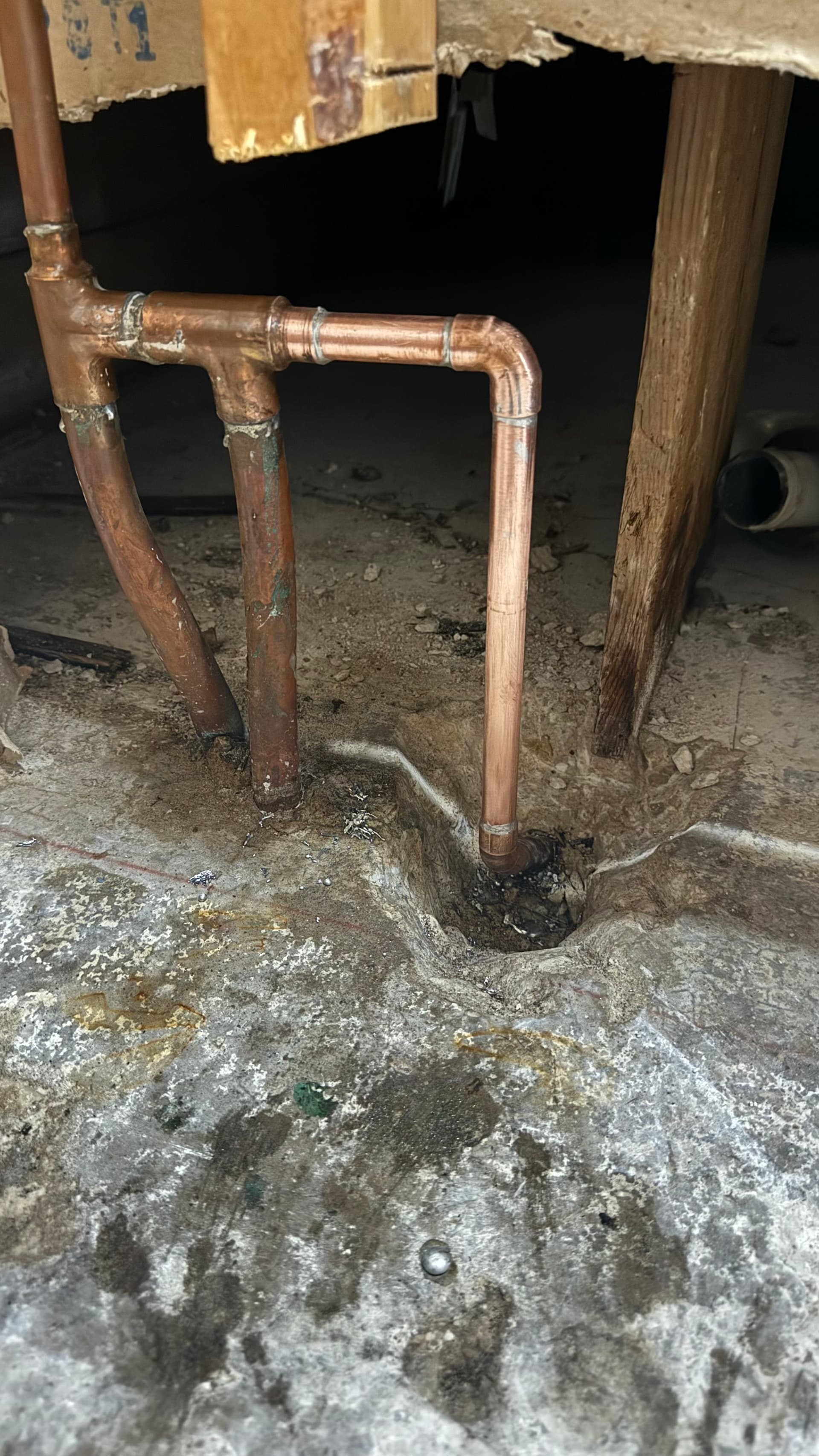 Hidden Nail Puncture Took Out a Copper Waterline - Here's the Fix image